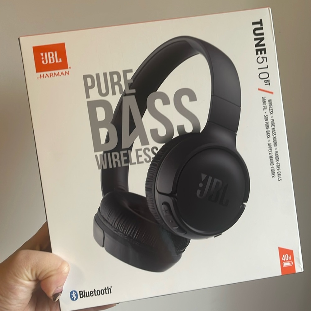 JBL  Purebass Wireless Headphones 510BT